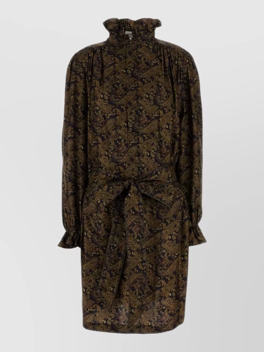 Saint Laurent Silk printed dress