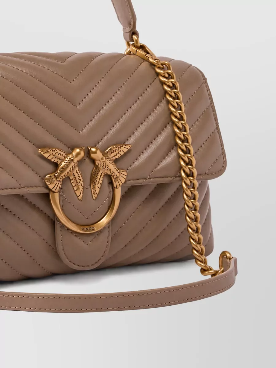 Pinko love bag lady leather clutch bag