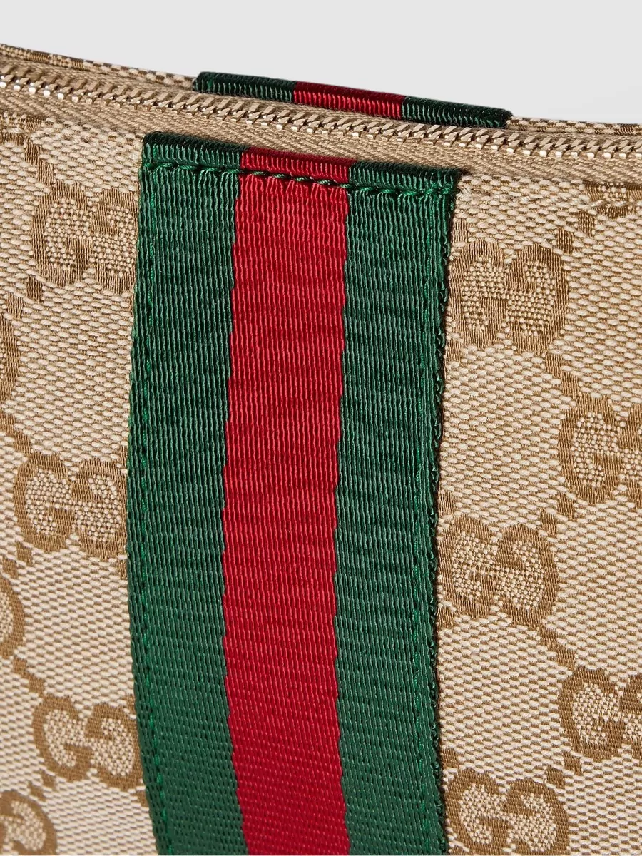 Gucci Canvas Small Shoulder Bag