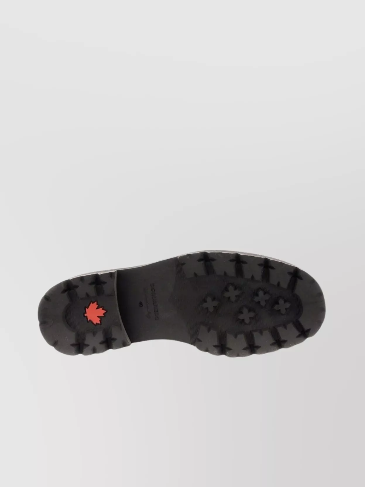 DSQUARED2 CHUNKY SOLE ANKLE BOOT WITH PULL TAB