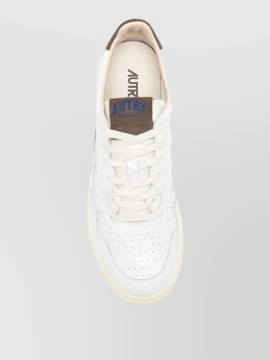 Autry Leather Medalist Low-Top Sneakers