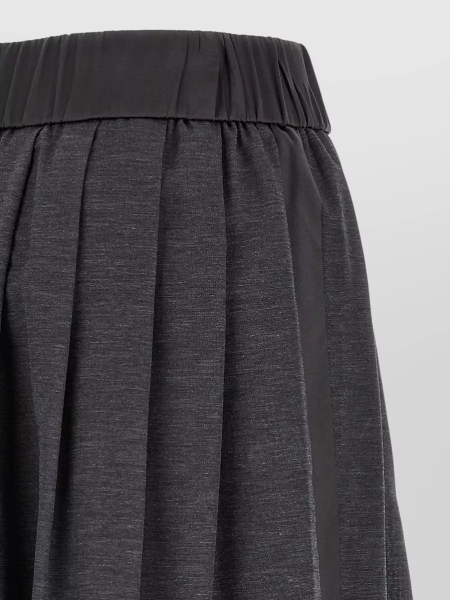 Peserico Pleated Midi Skirt