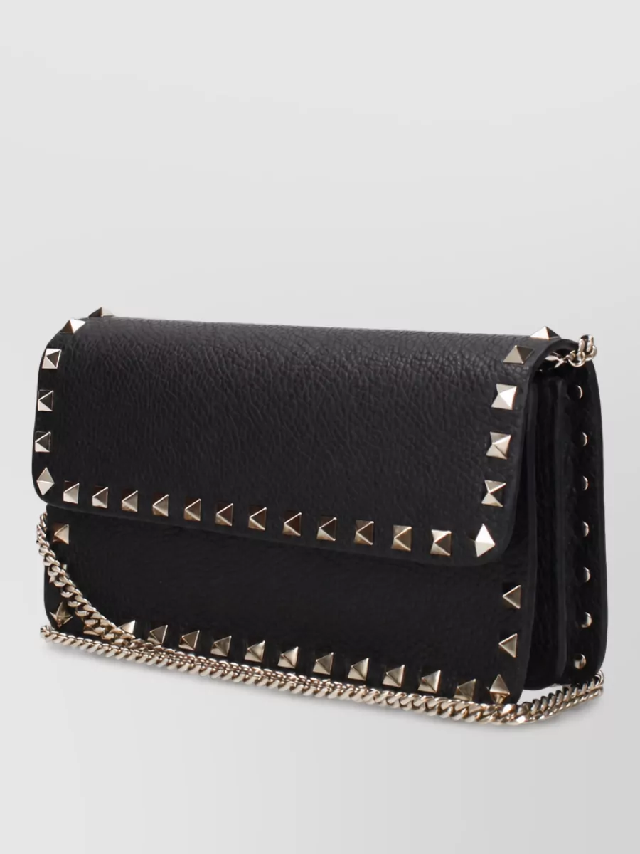 Valentino Garavani Na Leather Shoulder Bag