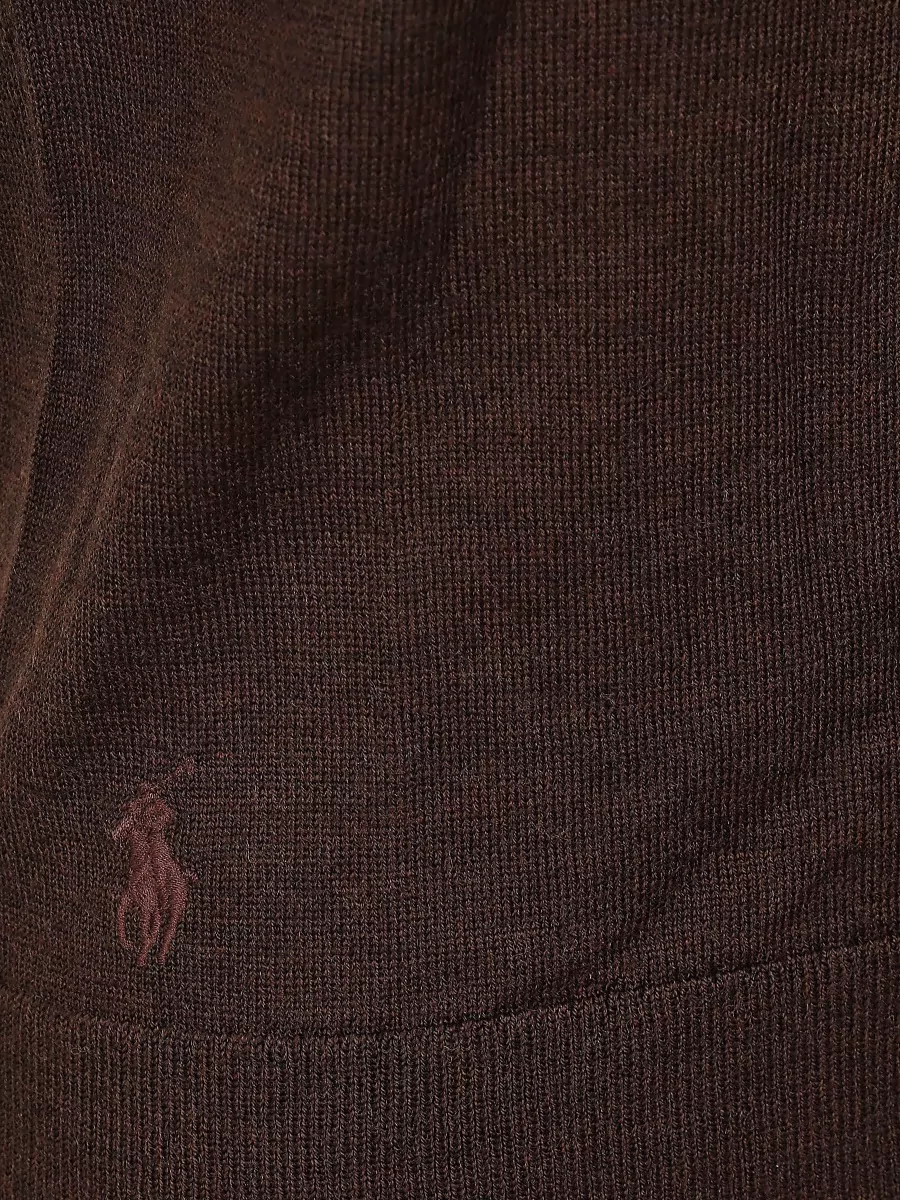 Polo Ralph Lauren Wool Fine-Knit Sleeveless Turtleneck Sweater