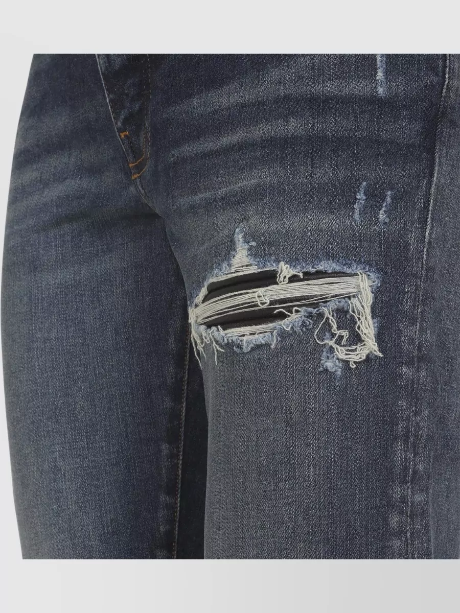 Amiri Denim Regular-Fit Straight-Leg Jeans