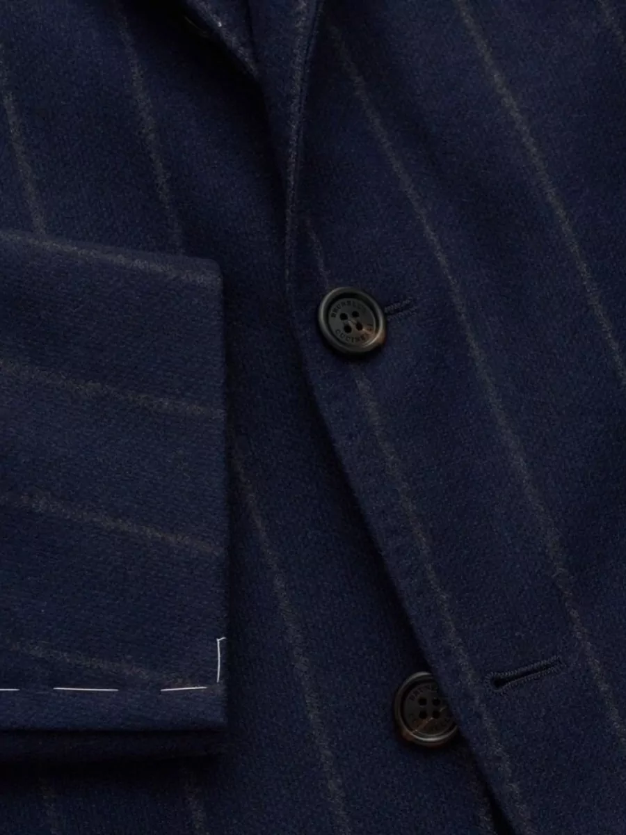 Brunello Cucinelli Wool Silk Cashmere Blazer