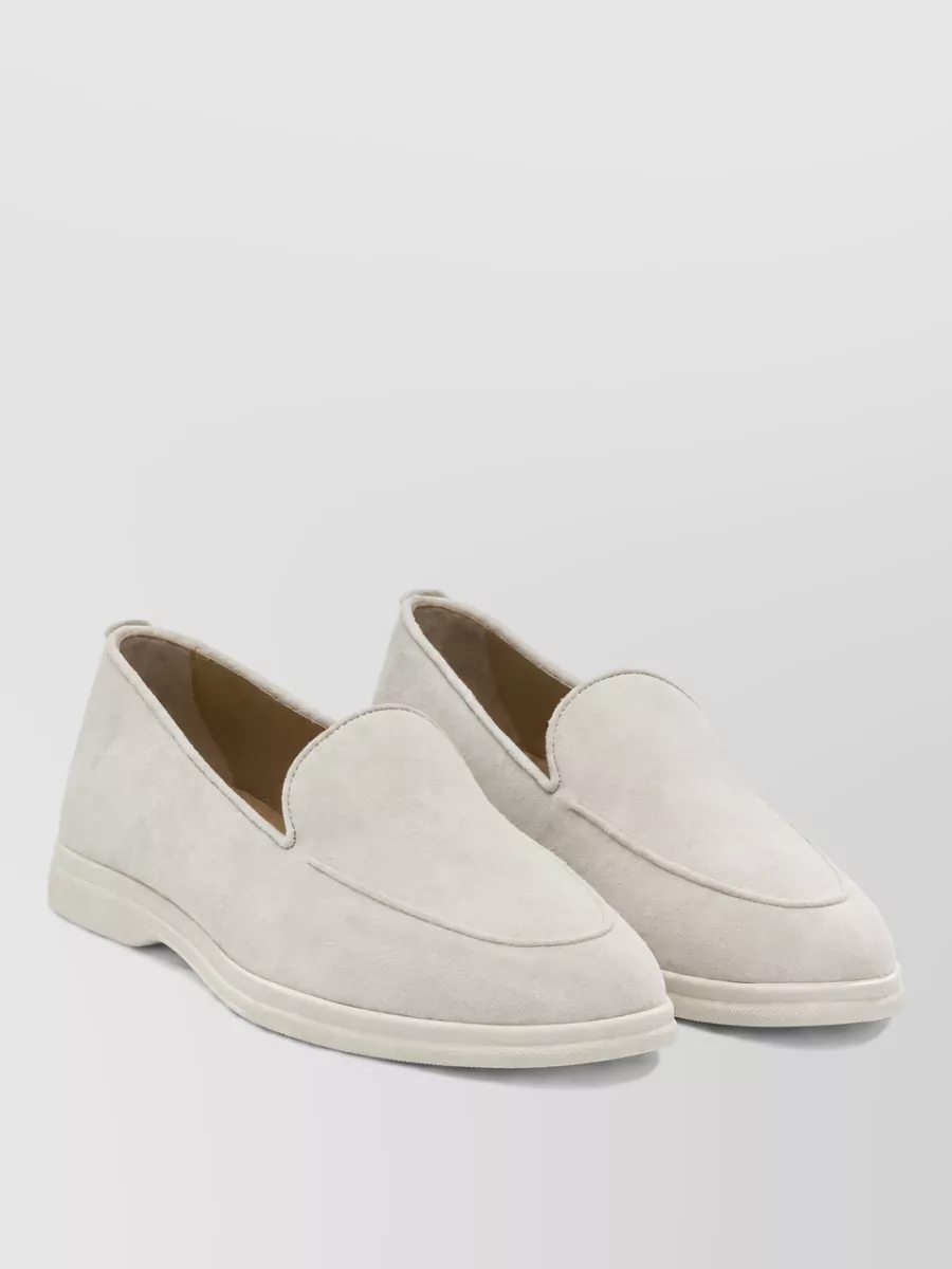 Henderson Baracco suede leather loafers