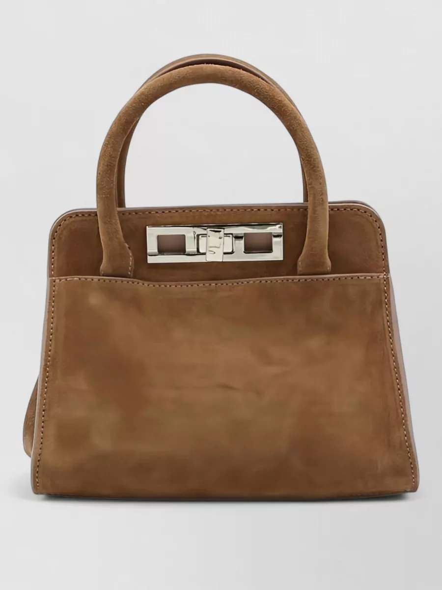 Fabiana Filippi Suede Shoulder Bag
