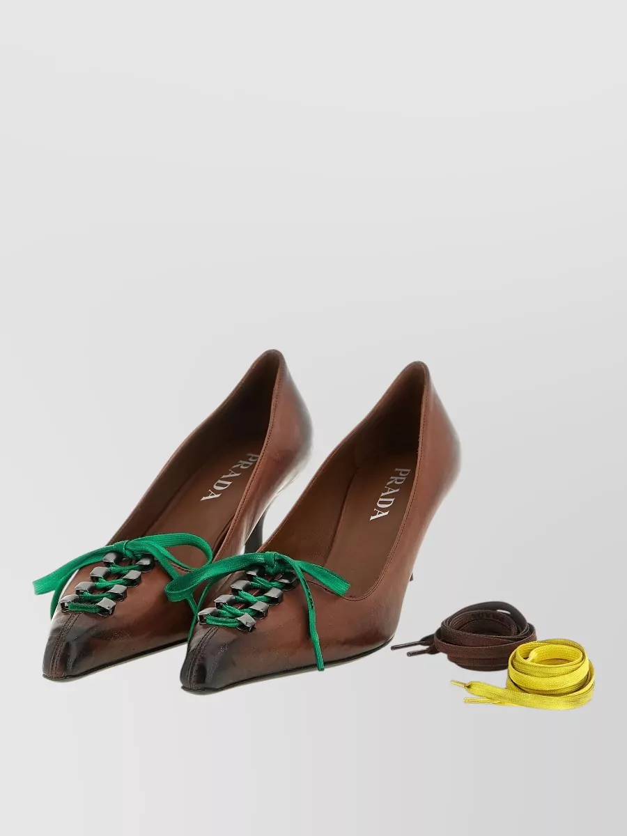 Prada Leather Pumps