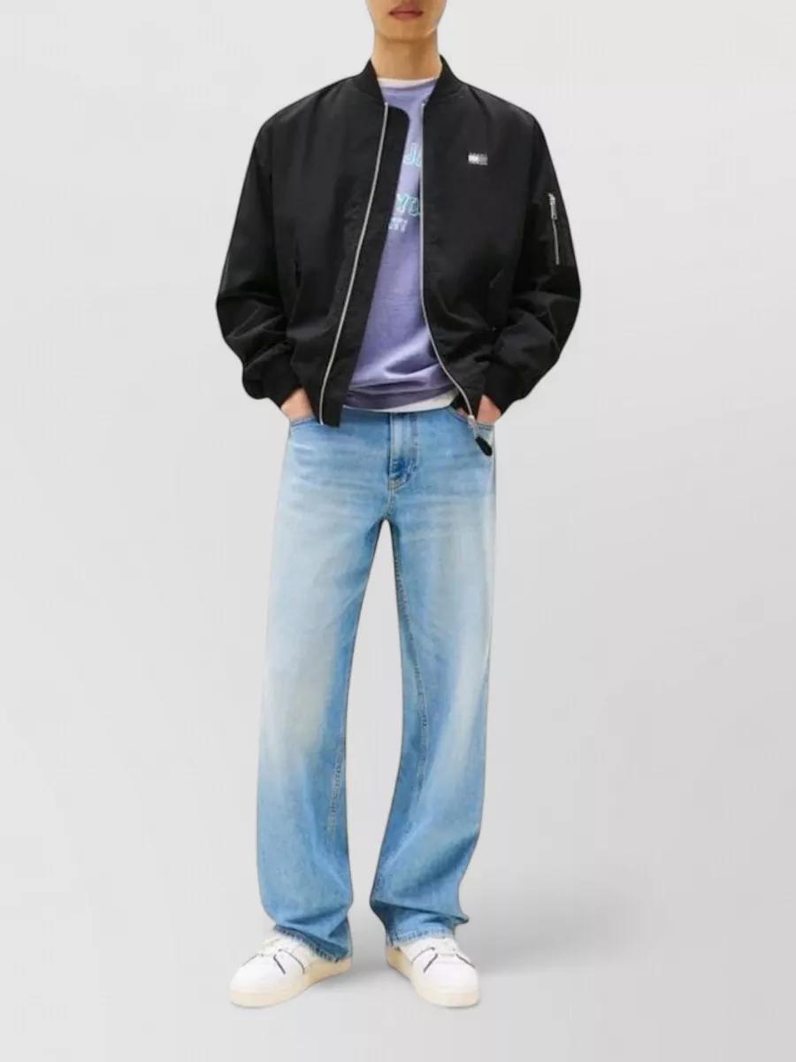 Tommy Hilfiger recycled cotton bomber jacket