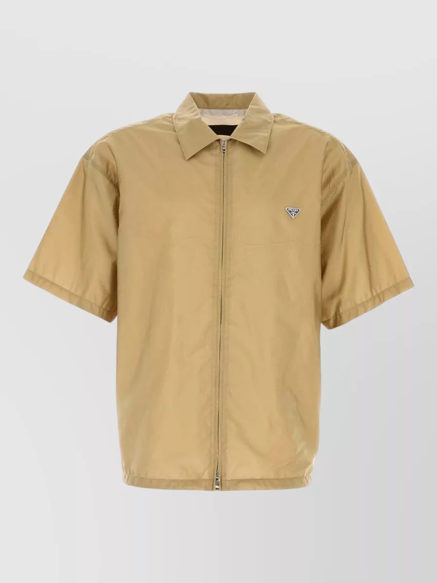 Prada recycled nylon shirt jacket