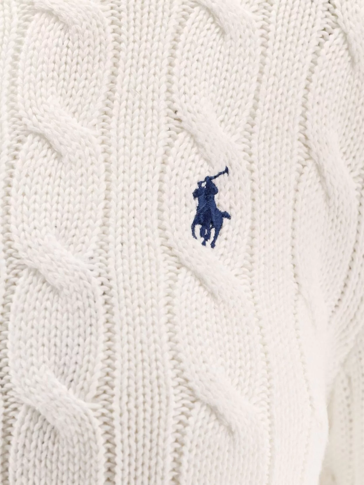 Polo Ralph Lauren Logo Contrast Knit Cardigan