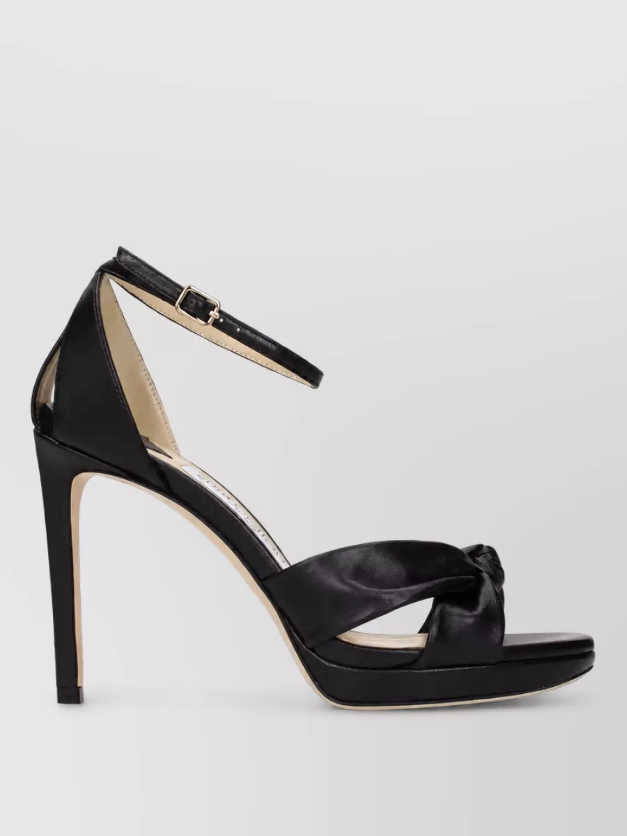 Jimmy Choo Leather Platform Sandals