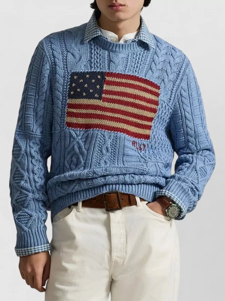 Polo Ralph Lauren Flag Cotton Jumper