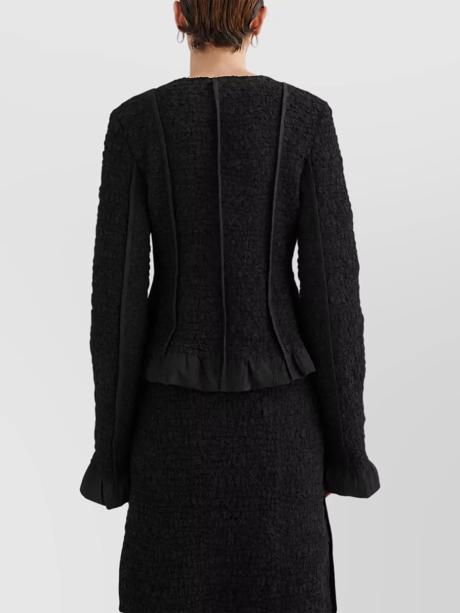 Jil Sander Draped Knitted Top