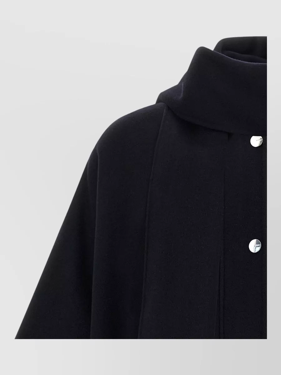 Pinko Wool Cape Coat