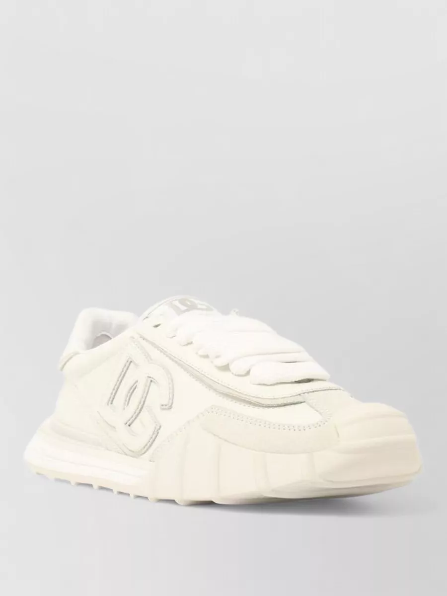 Dolce&Gabbana Leather Low-Top Sneakers