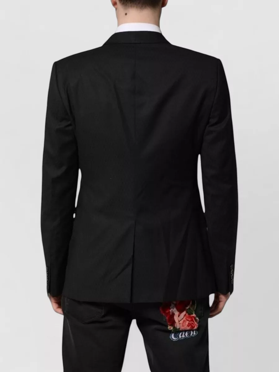Dolce&Gabbana Wool Single Breasted Suit Jacket