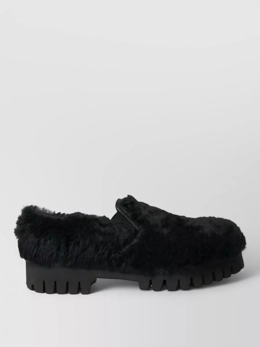 Dolce&Gabbana Leather Slippers