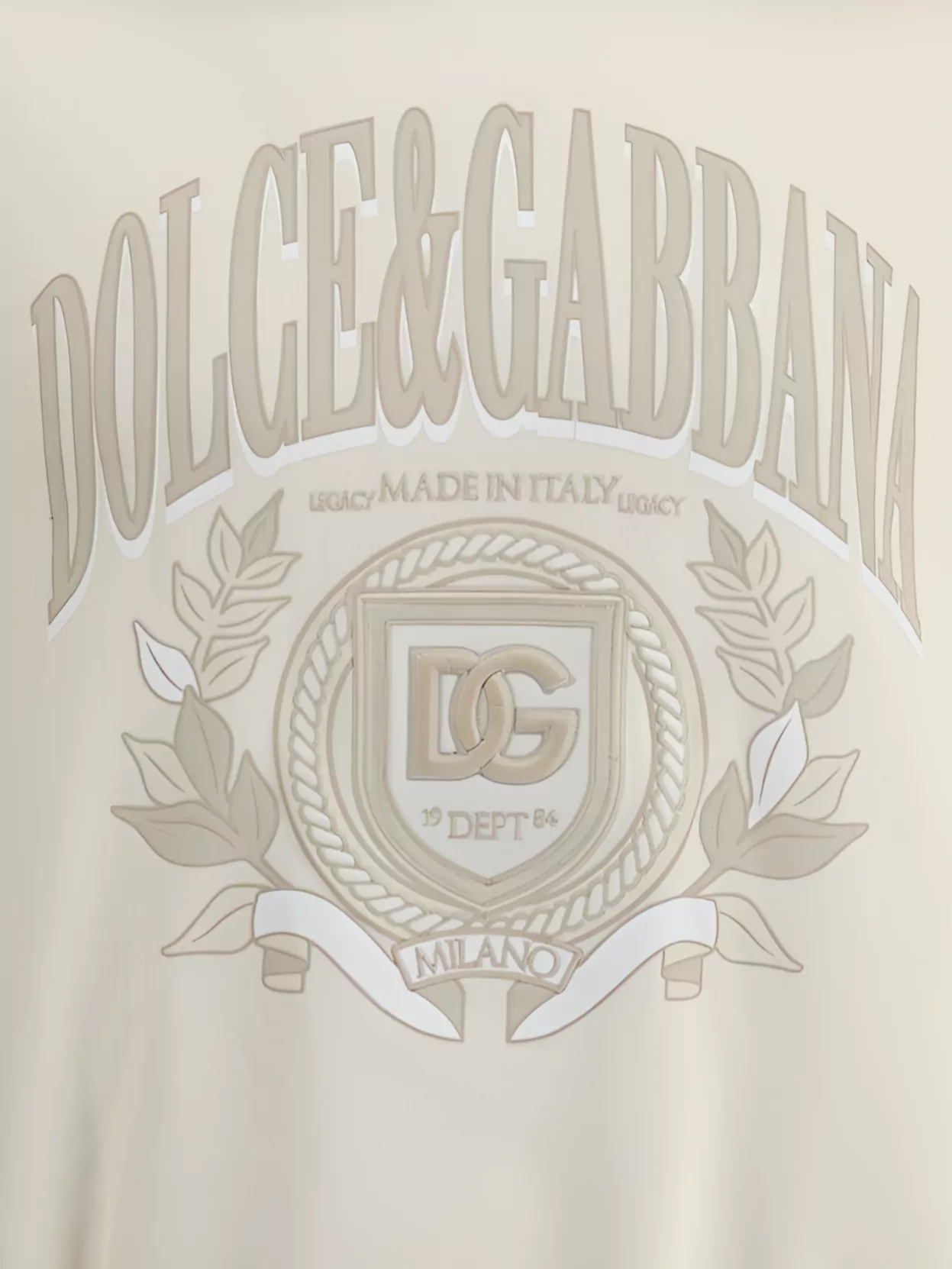 Dolce&Gabbana Relaxed Cotton Hoodie With Oversized Fit