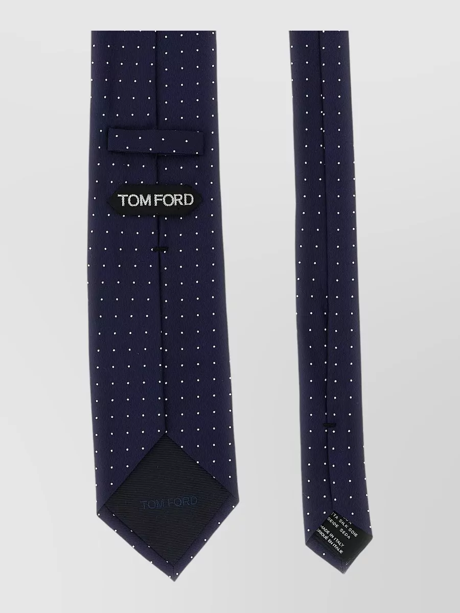 Tom Ford Regular Width Tie Micro Polka Dot