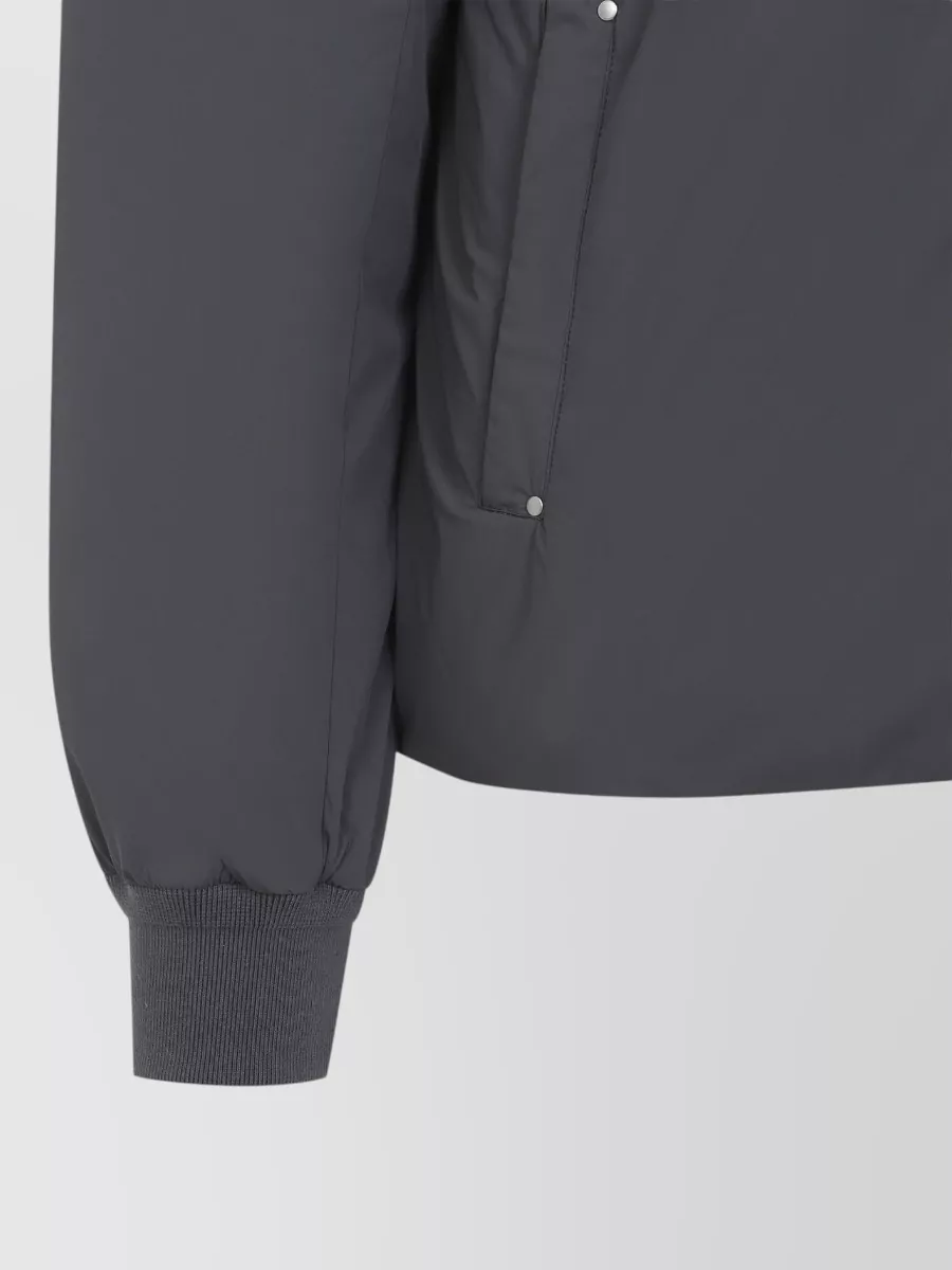 Moose Knuckles Hooded Bomber Jacket