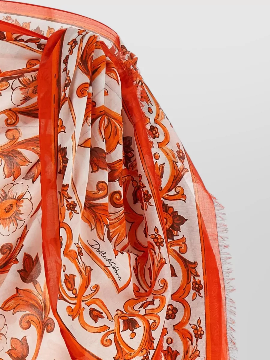 Dolce&Gabbana Asymmetric Sarong Skirt