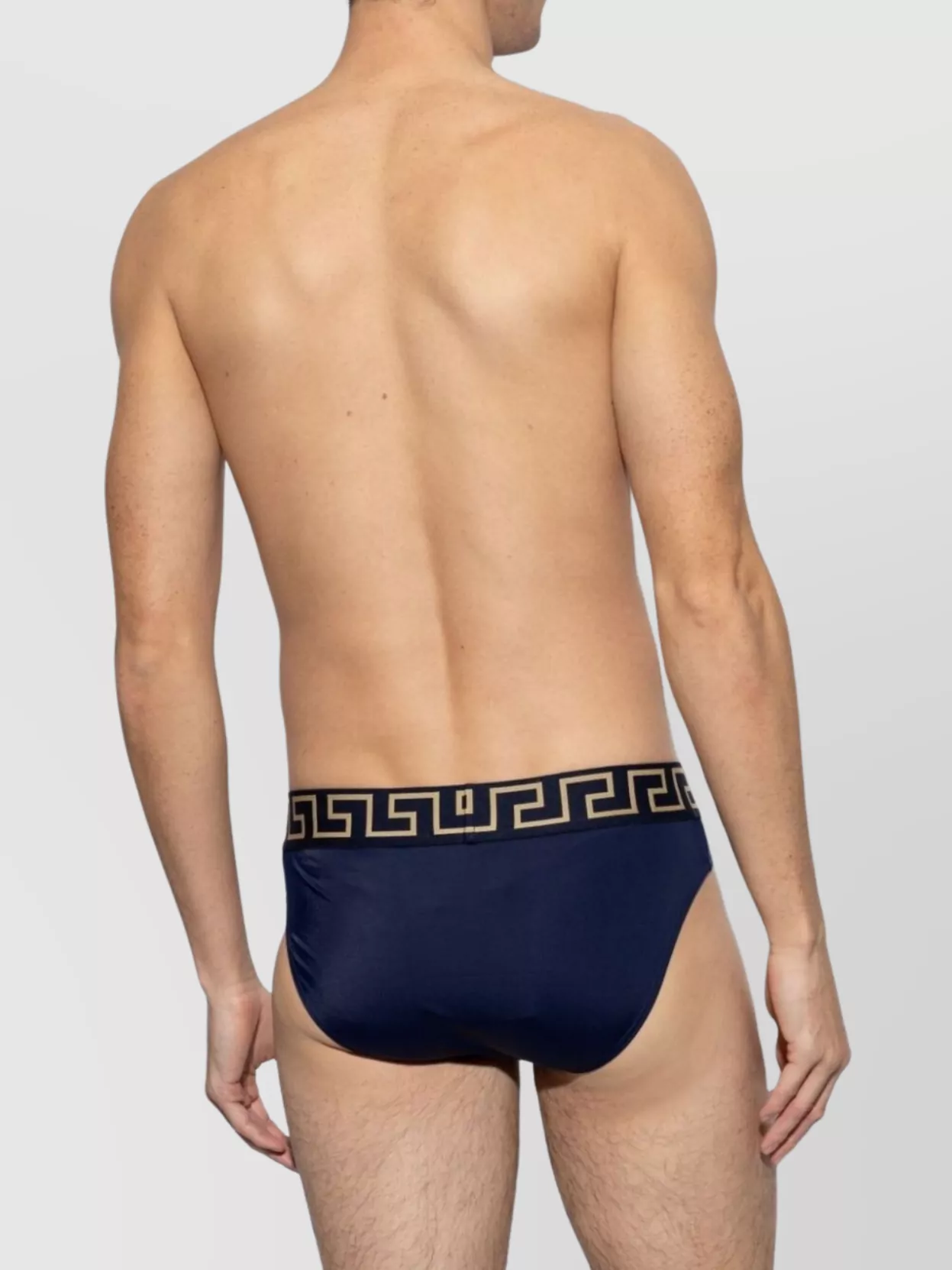 Versace Bottoms With Elasticated Logo Waistband
