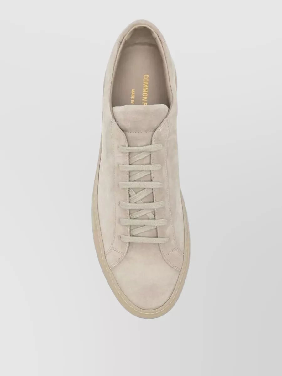 Common Projects Suede Lace-Up Sneakers