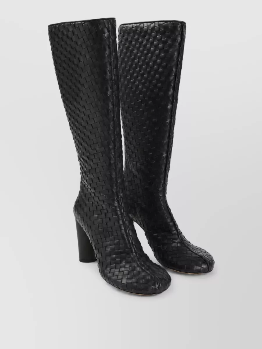 Bottega Veneta leather knee-high boots