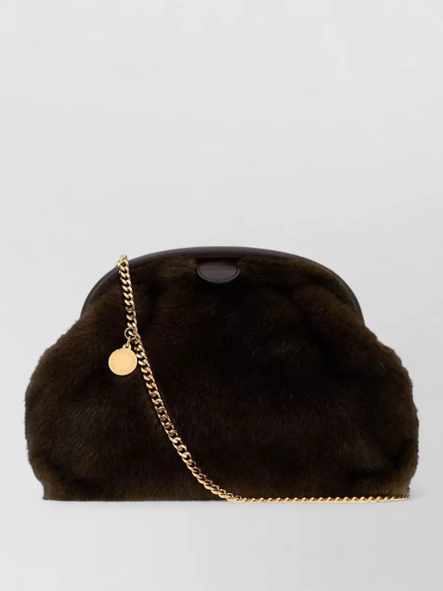 Stella Mccartney falabella fabric clutch bag