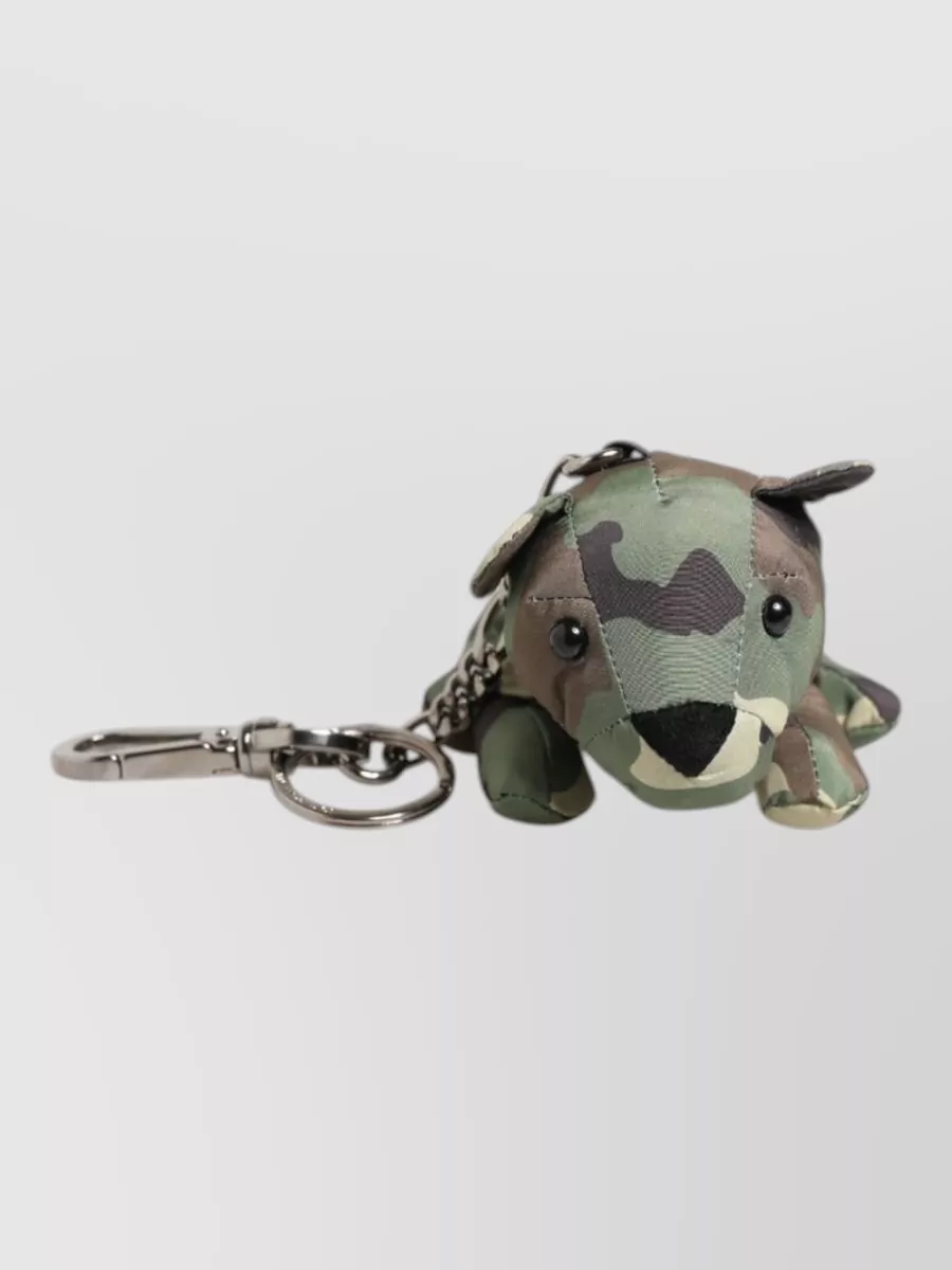Dolce&Gabbana camouflage animal keychain