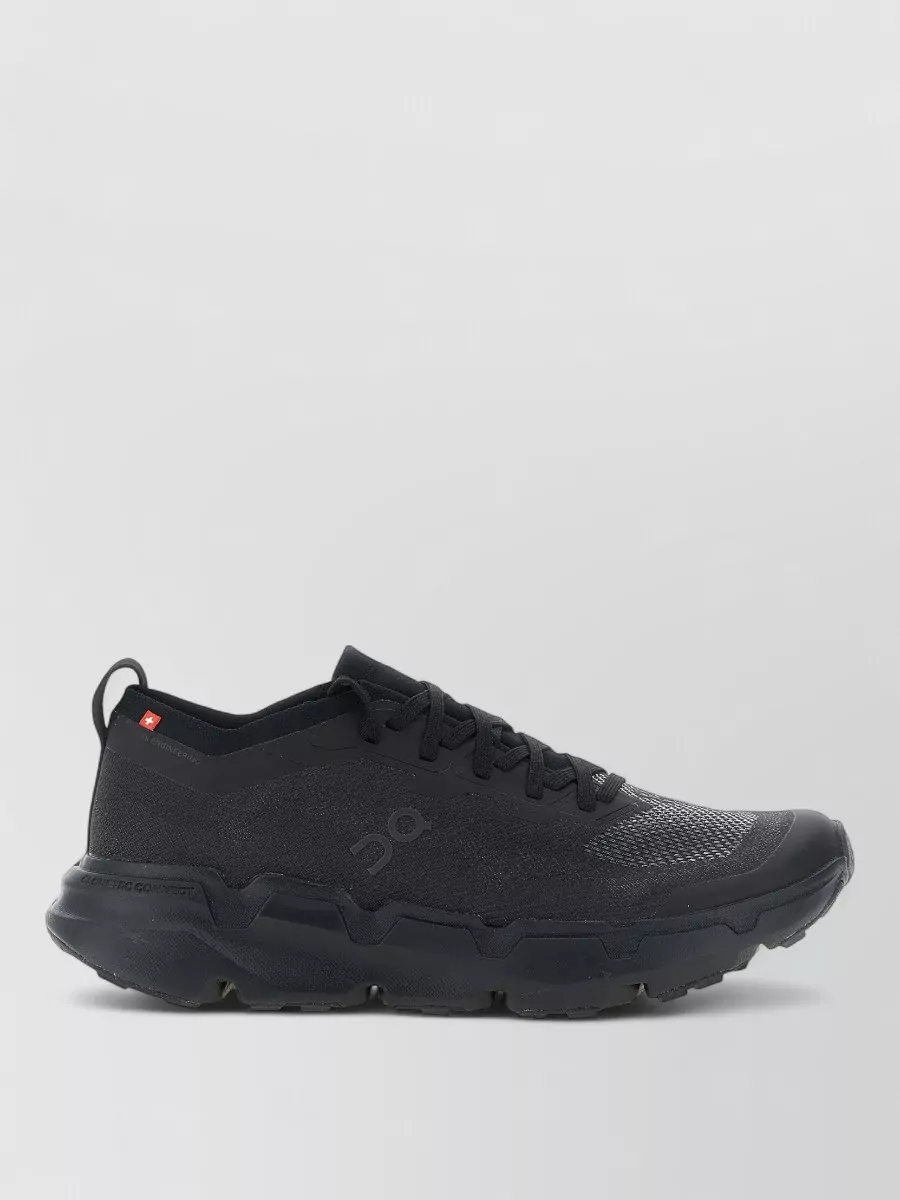 On Running technical knit lace-up sneakers