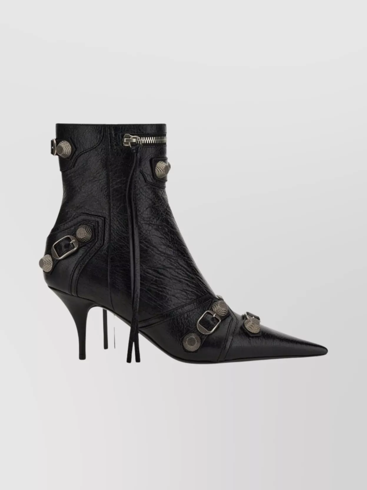 Balenciaga Ankle Boots Stiletto Heel In Black