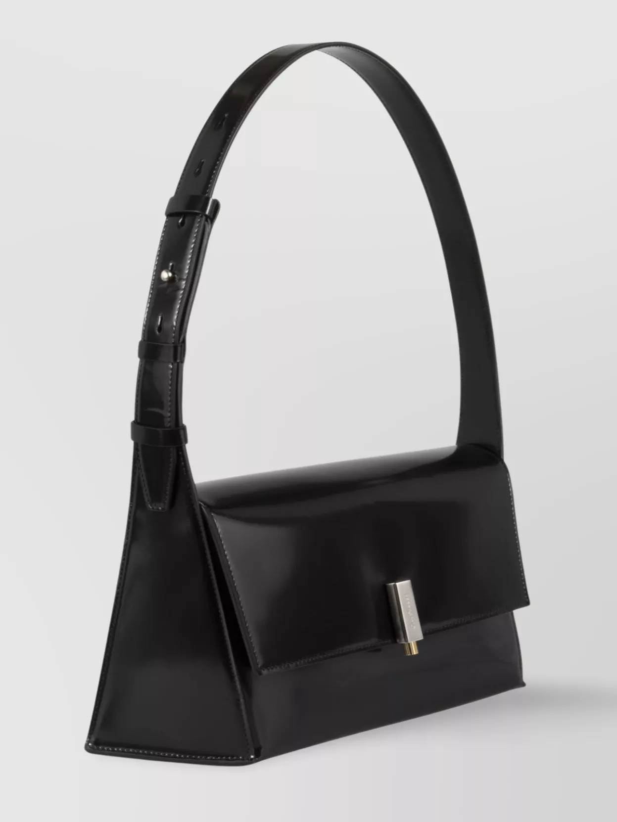 Ferragamo Adjustable Leather Handle Shoulder Bag