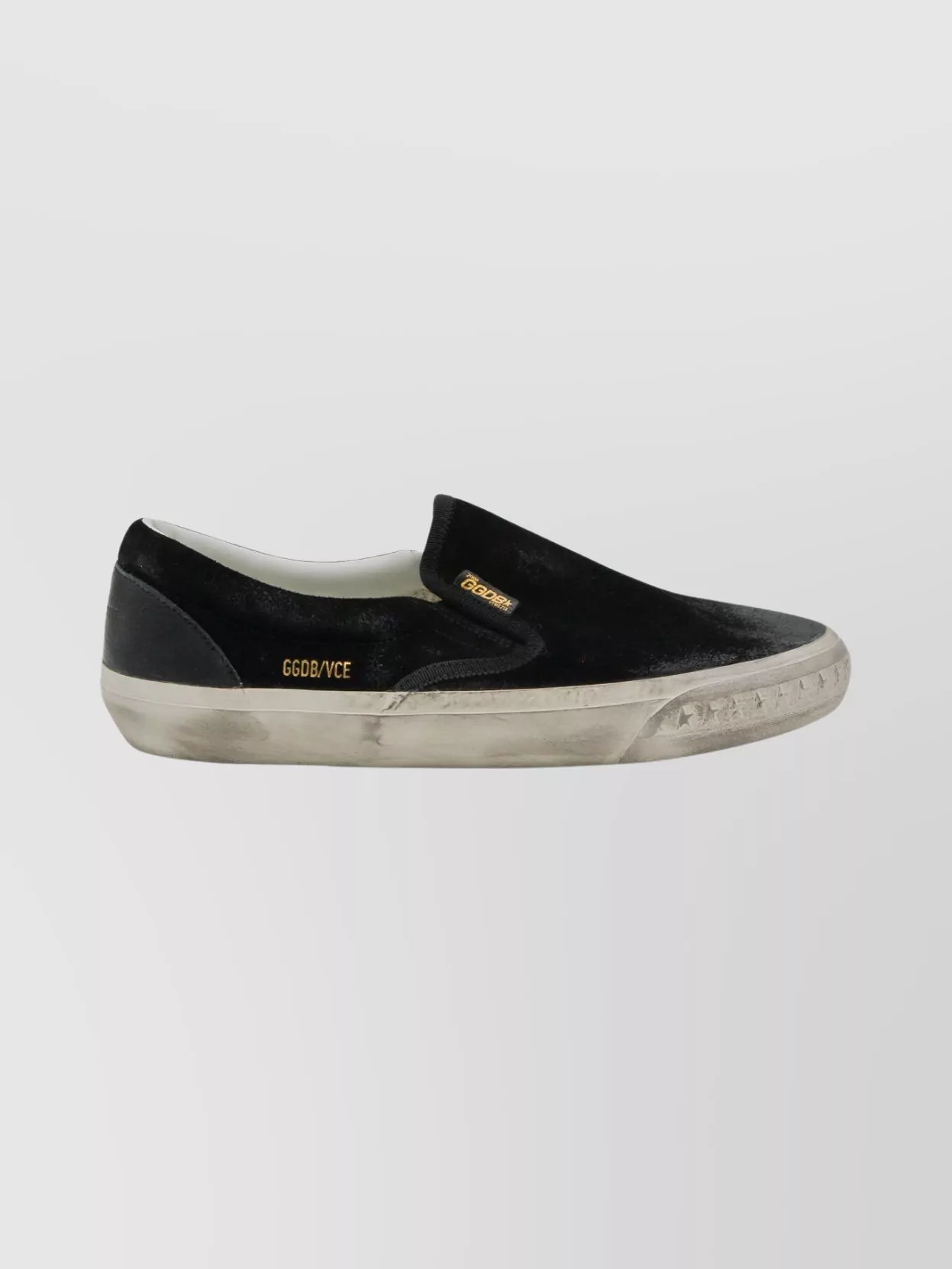 Golden Goose Velvet Slip-On Sneakers
