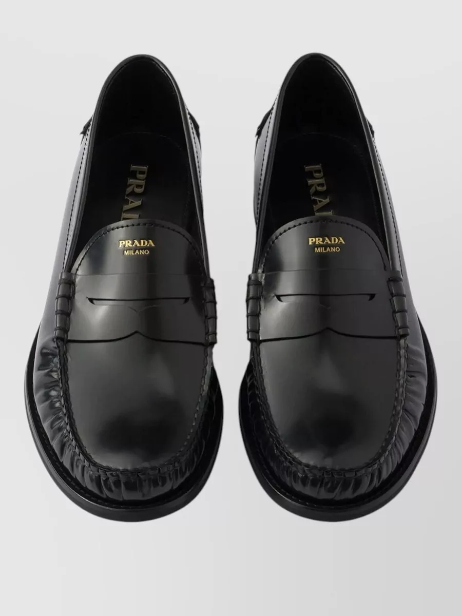 Prada Leather Loafers
