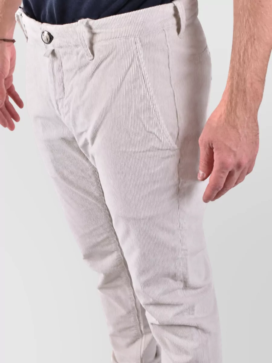 Dondup Slim-Fit Gabardine Trousers