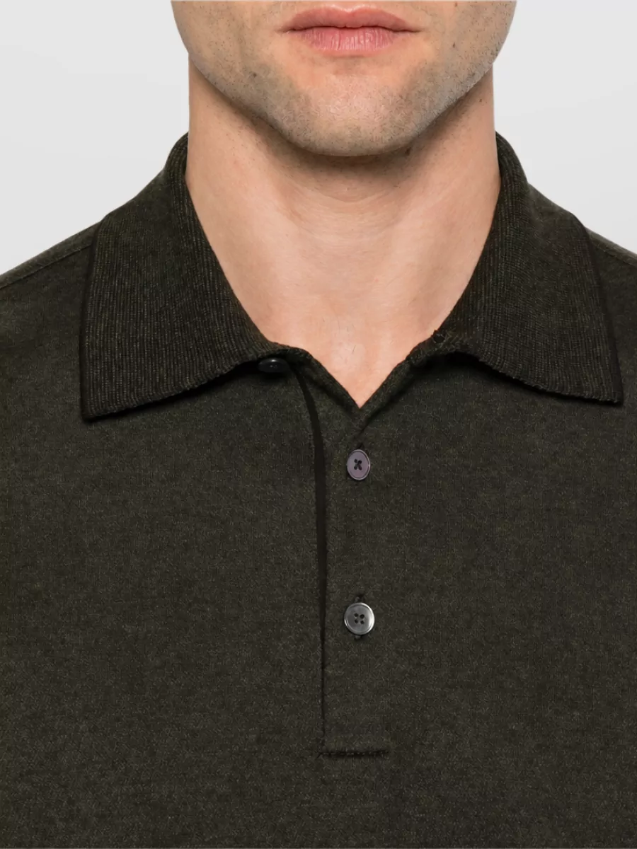 Zegna Cotton Polo Shirt