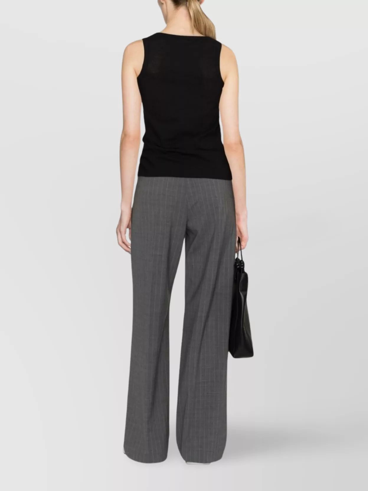 Jil Sander Scoop Neck Sleeveless Printed Top
