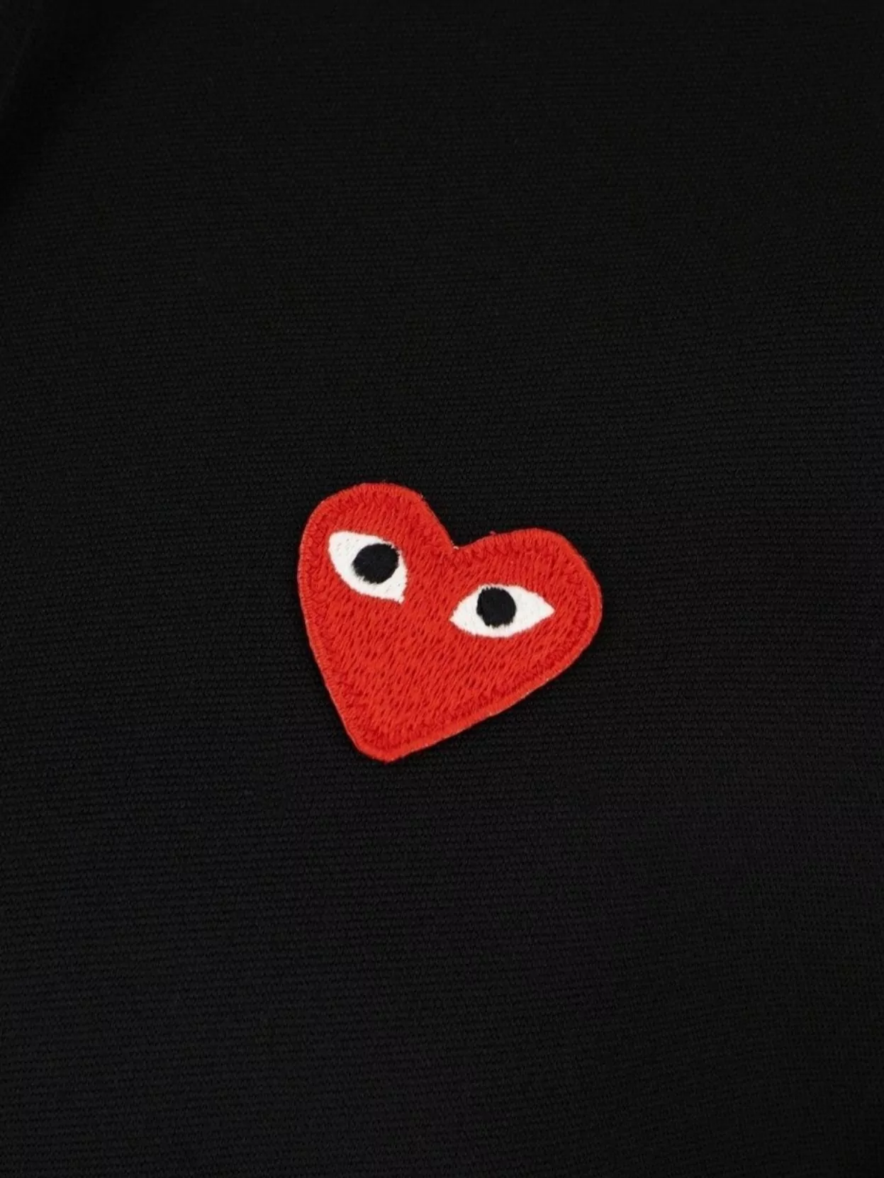 Comme Des Garçons Play Hooded Sweatshirt Polyester Front Pockets