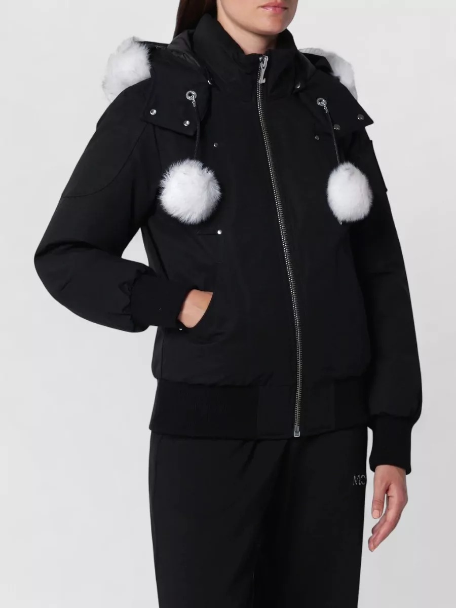 Moose Knuckles bomber jacket