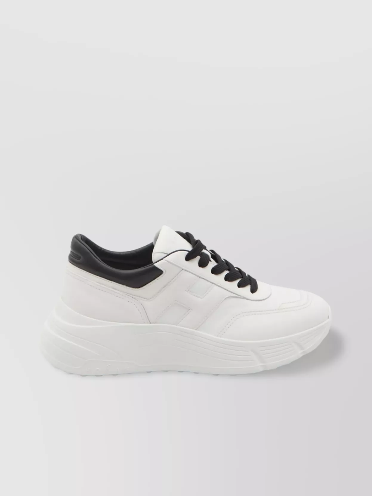 Hogan Hi-Fi Leather Sneakers Studded
