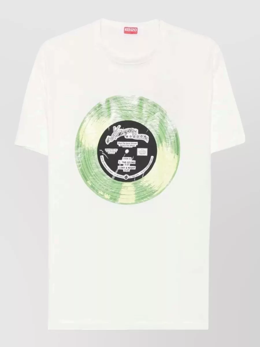 Kenzo cotton graphic print short sleeve t-shirt