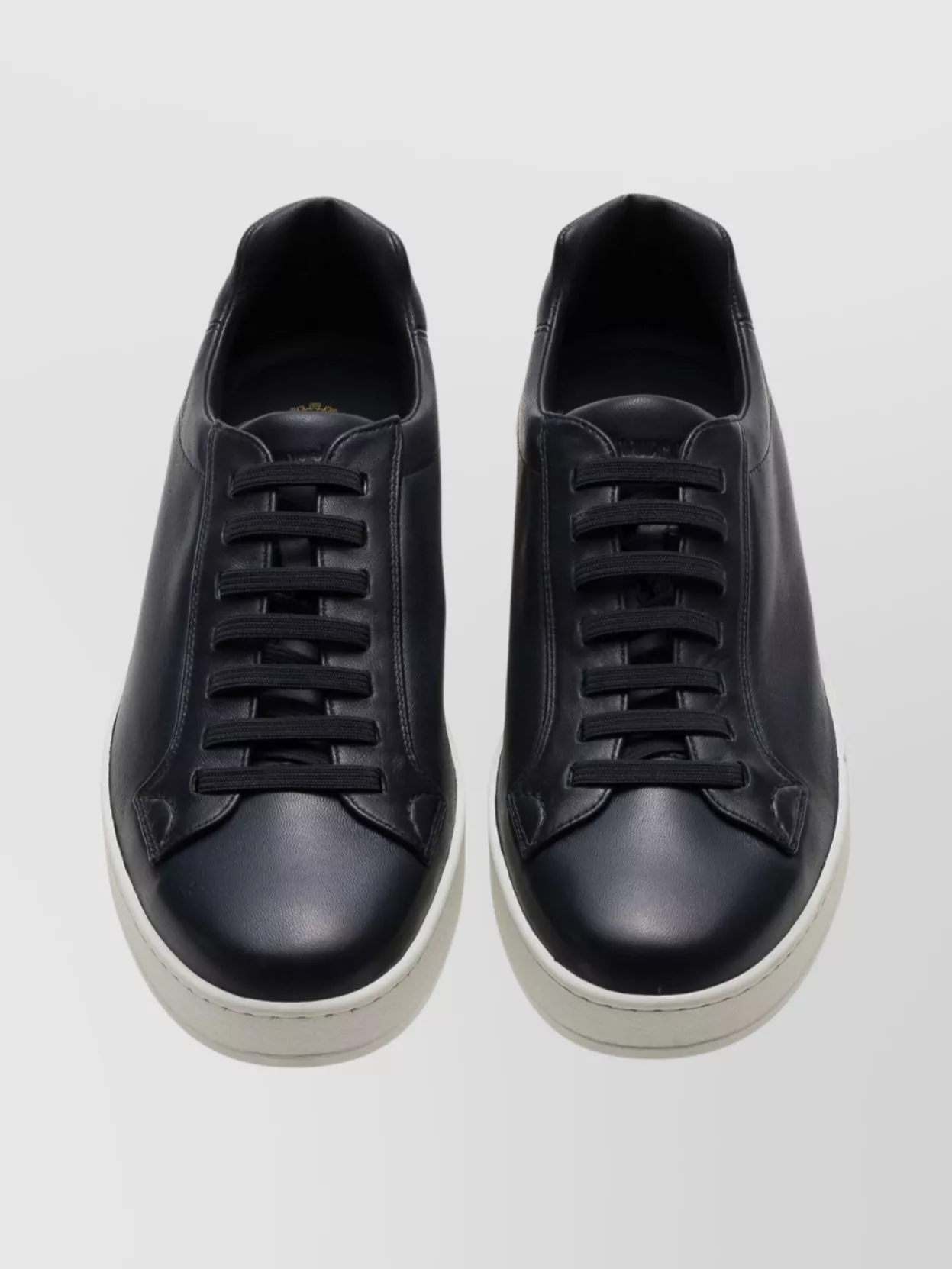 Church's Low-Top Leather Sneakers Contrast Sole