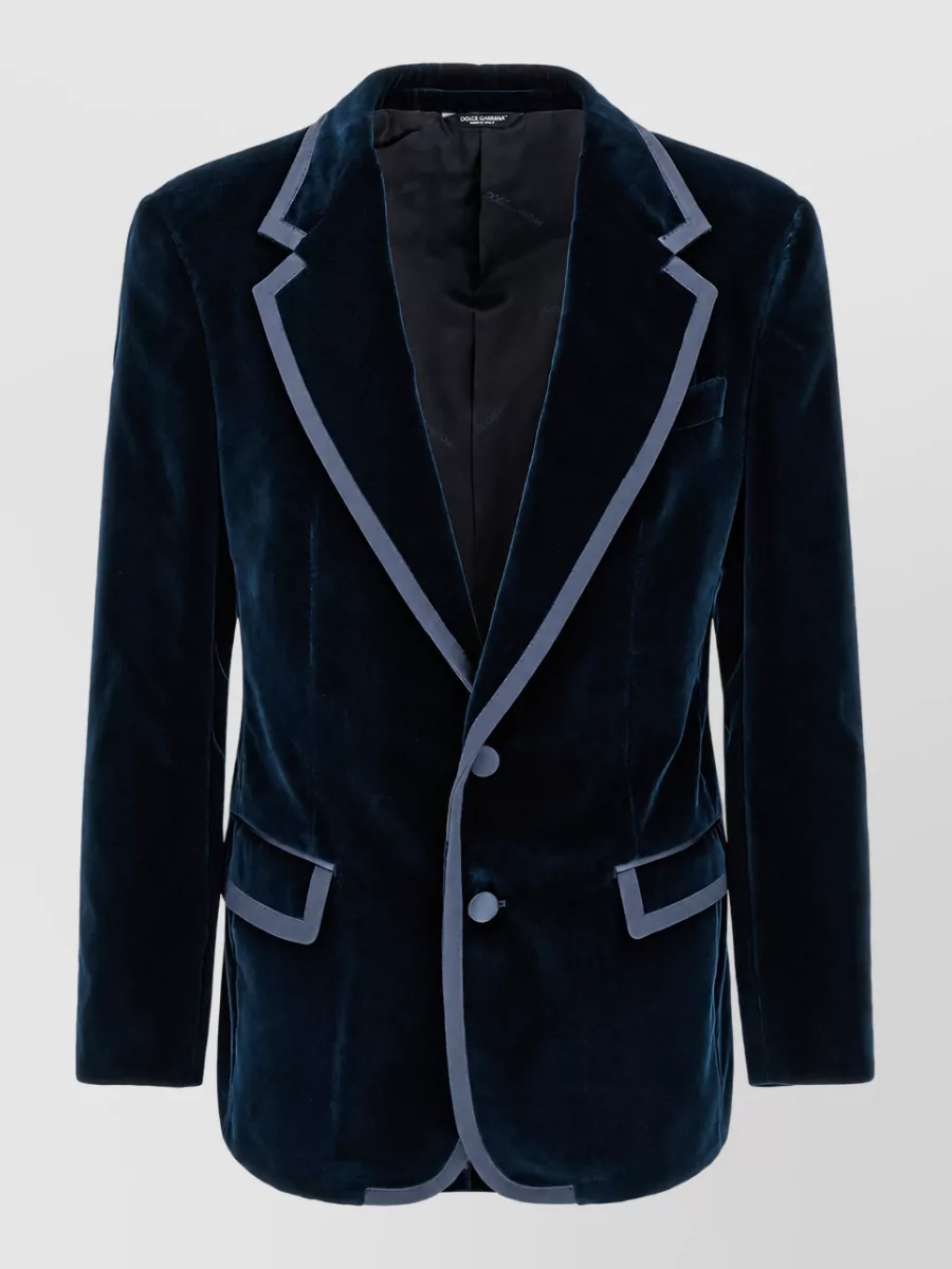 Dolce&Gabbana silk tuxedo blazer