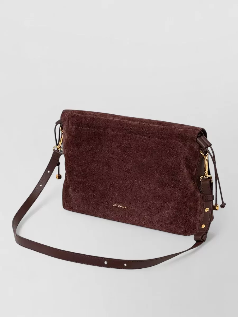 Coccinelle Suede Lidia Clutch Bag