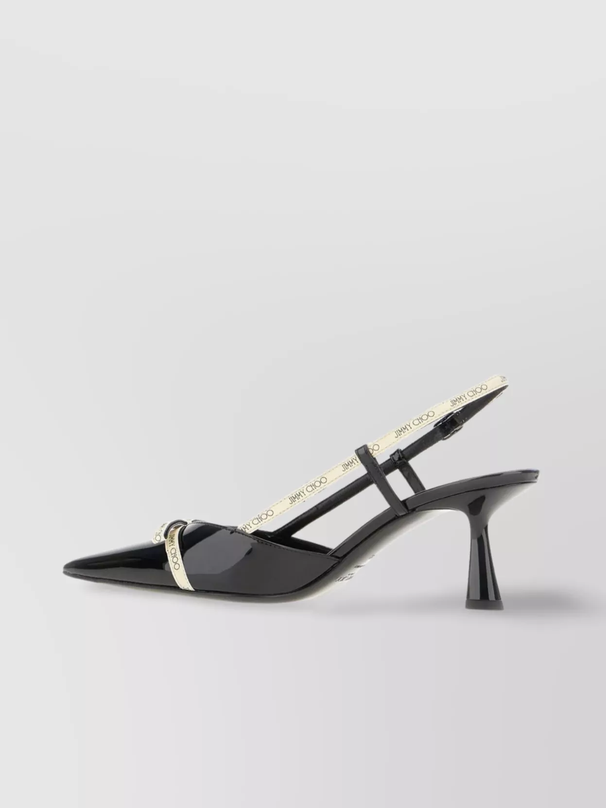 Jimmy Choo Leather Camila Pumps Glossy Finish