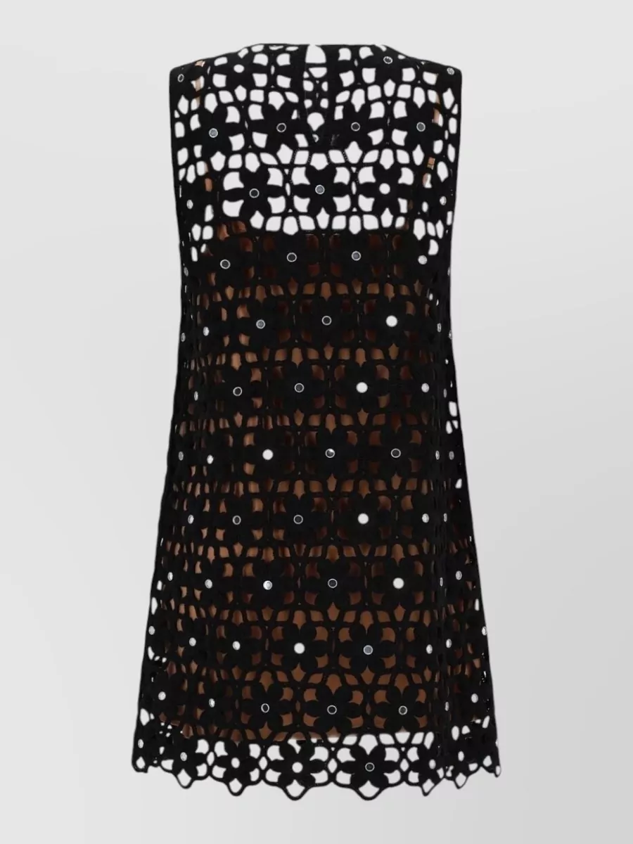 Michael Kors Crochet Mini Dress
