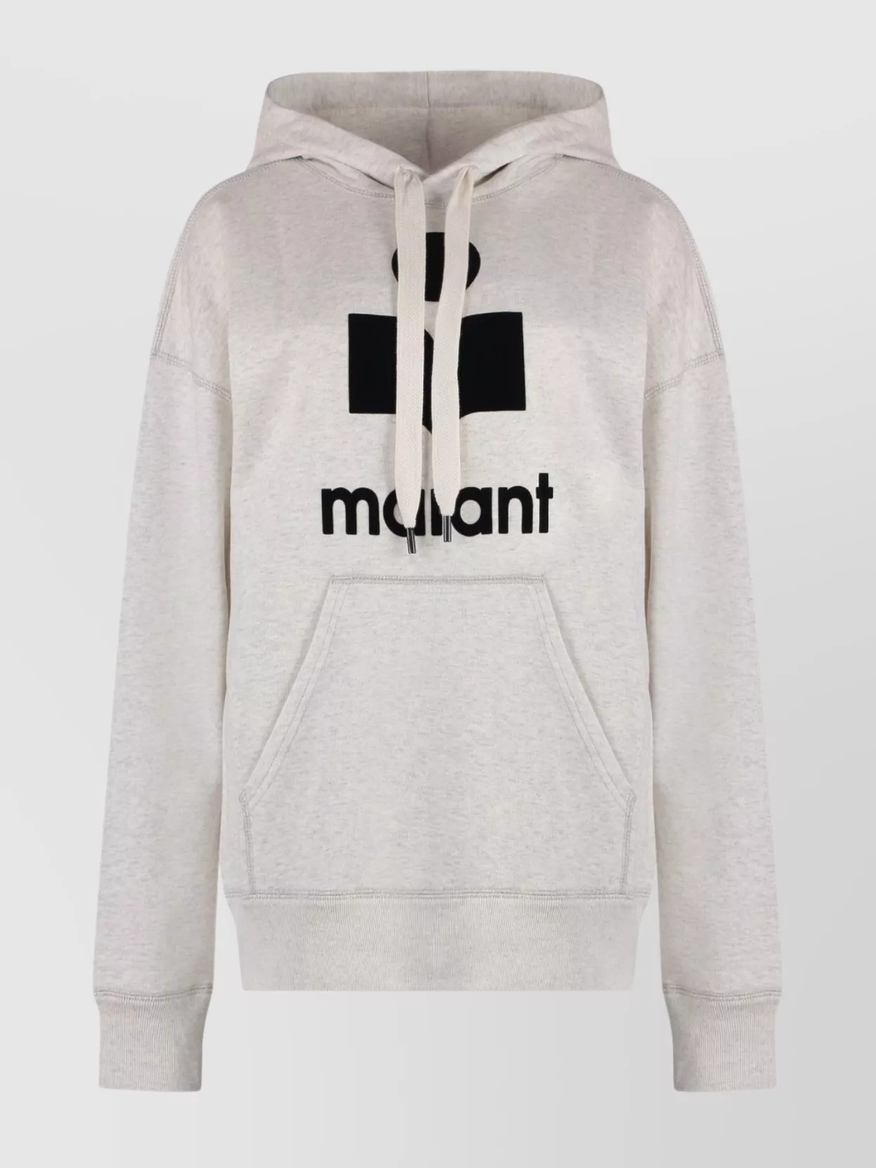 ISABEL MARANT ÉTOILE COTTON HOODIE WITH DRAWSTRING HOOD AND KANGAROO POCKET
